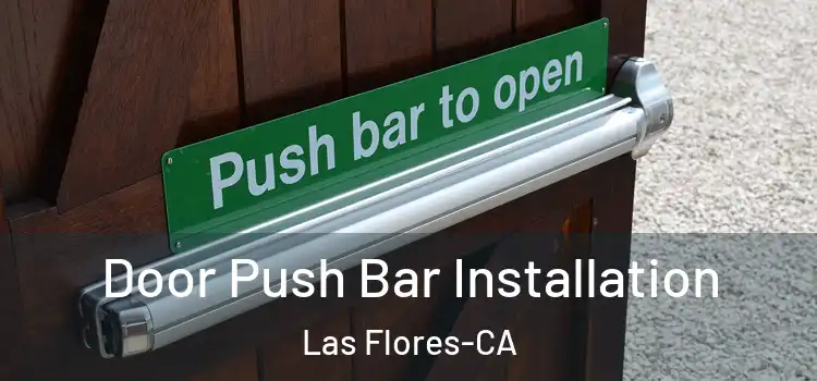  Door Push Bar Installation Las Flores-CA